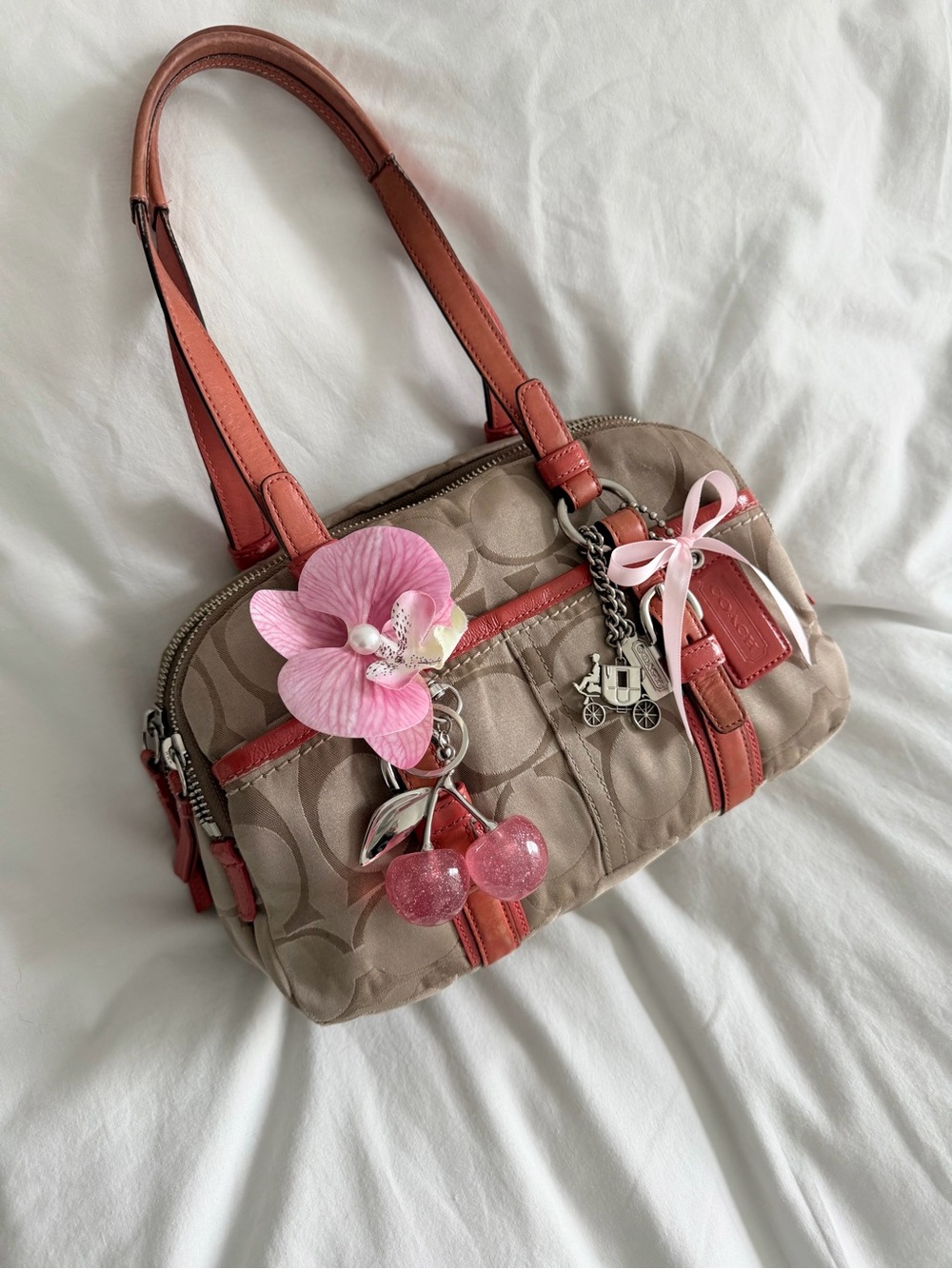 🩷 vintage Coach Bonnie Shoulder Bag - Picture 5 of 16